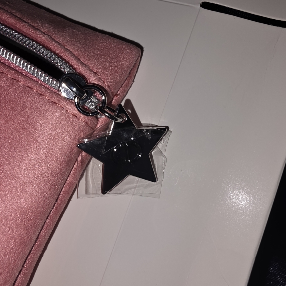 Dior Pink Suede Cossbody Bag. NWOT. Has Box - Picture 2 of 10